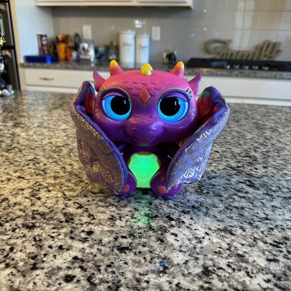 FurReal Friends Moodwings Baby Dragon Electronic Interactive Pet Hasbro 2020 VGC